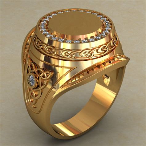 designer gold rings - designer gold rings for men.